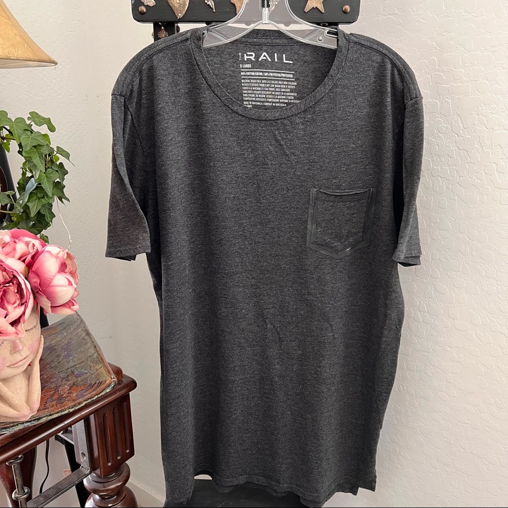 The Rail Men’s Gray T-Shirt